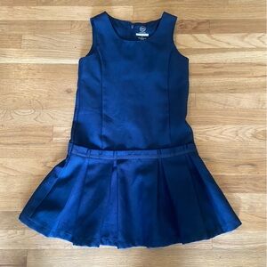 Wonder Nation Navy Blue Uniform Dress Size 8 EUC